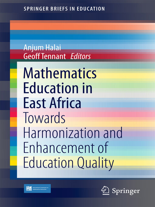 Title details for Mathematics Education in East Africa by Anjum Halai - Available